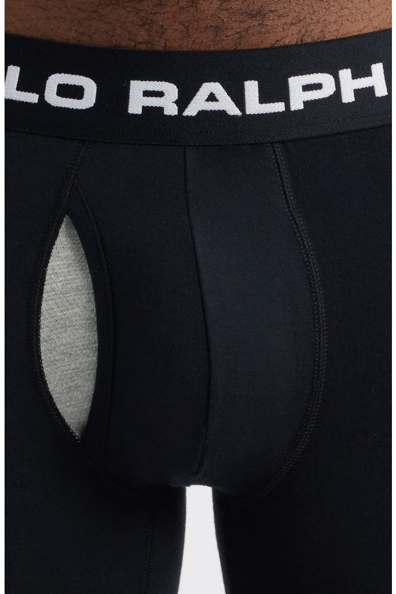 Assorted 3-Pack Perfect Pouch Boxer Briefs, Alternate, color, BLACK