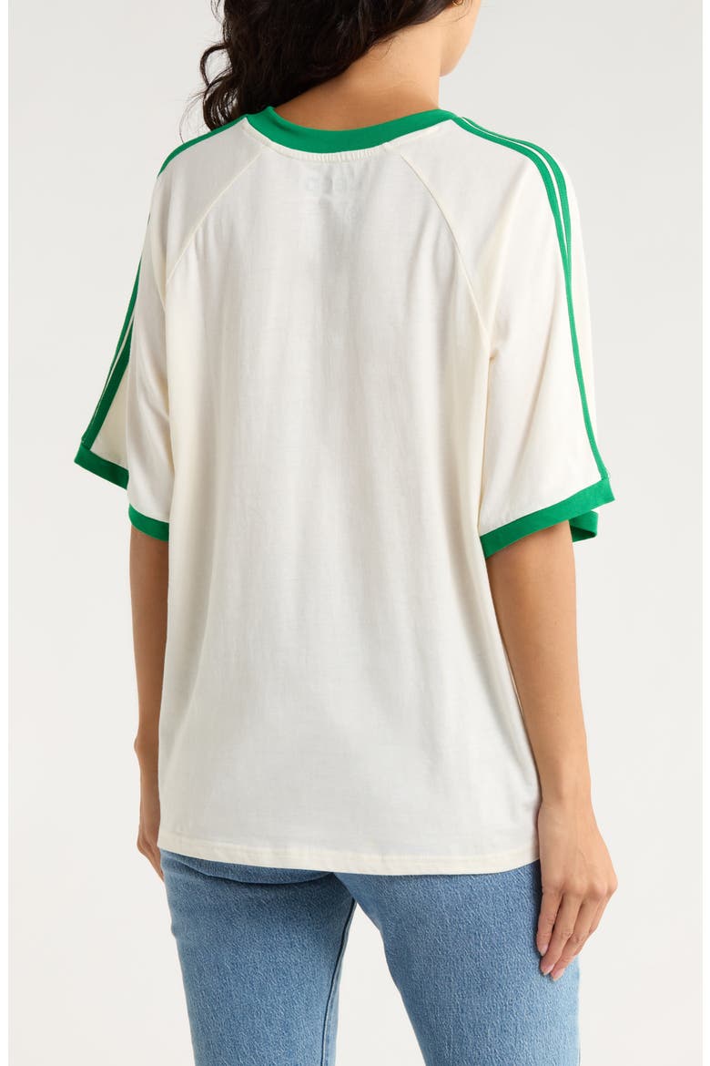 Jeep Stripes Est. 1941 V-Neck T-Shirt, Alternate, color, WHITE