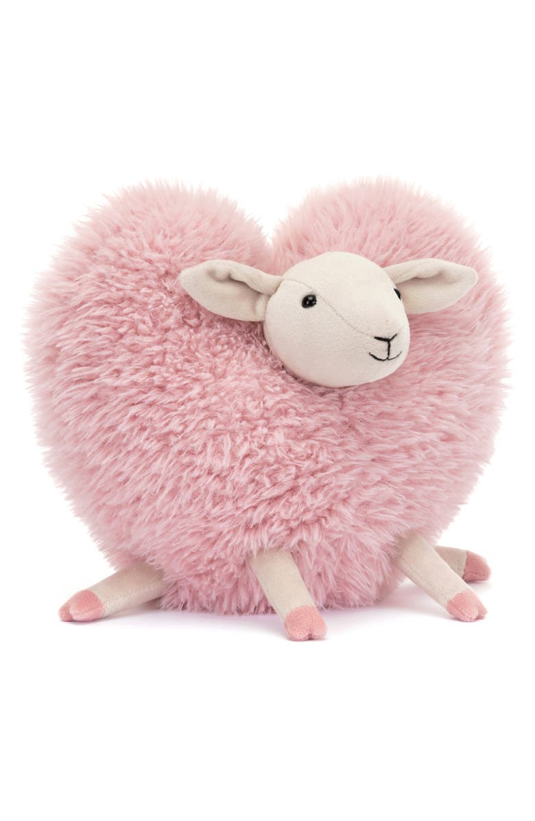 Jellycat Aimee Sheep Stuffed Animal, Main, color, 