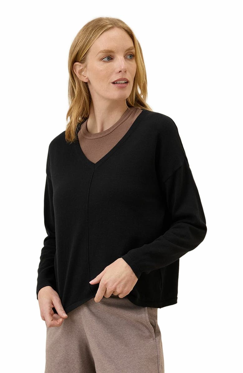 Pact Organic Cotton Classic Fine Knit Relaxed Sweater, Alternate, color, 