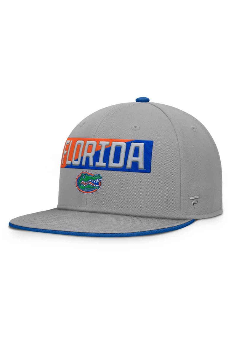 Men's Fanatics Gray Florida Gators Duo Snapback Hat, Main, color, Gray