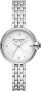 Kate Spade New York chelsea park stainless steel bracelet watch, 32mm