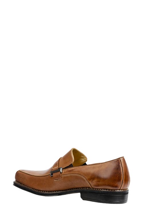 Sandro Moscoloni Calvine Moc Toe Loafer In Tan