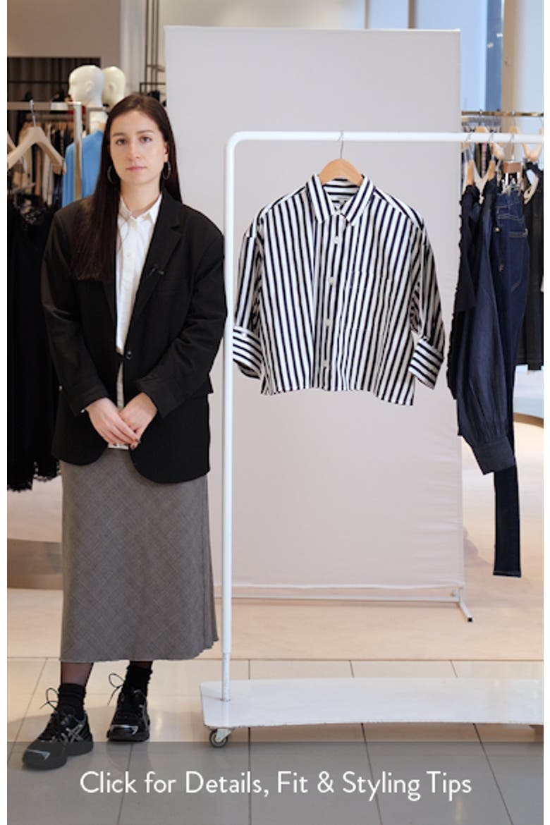 Straight Hem Poplin Shirt video