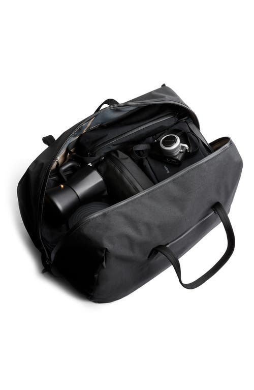 Bellroy Venture Water Repellent Duffle Bag In Black