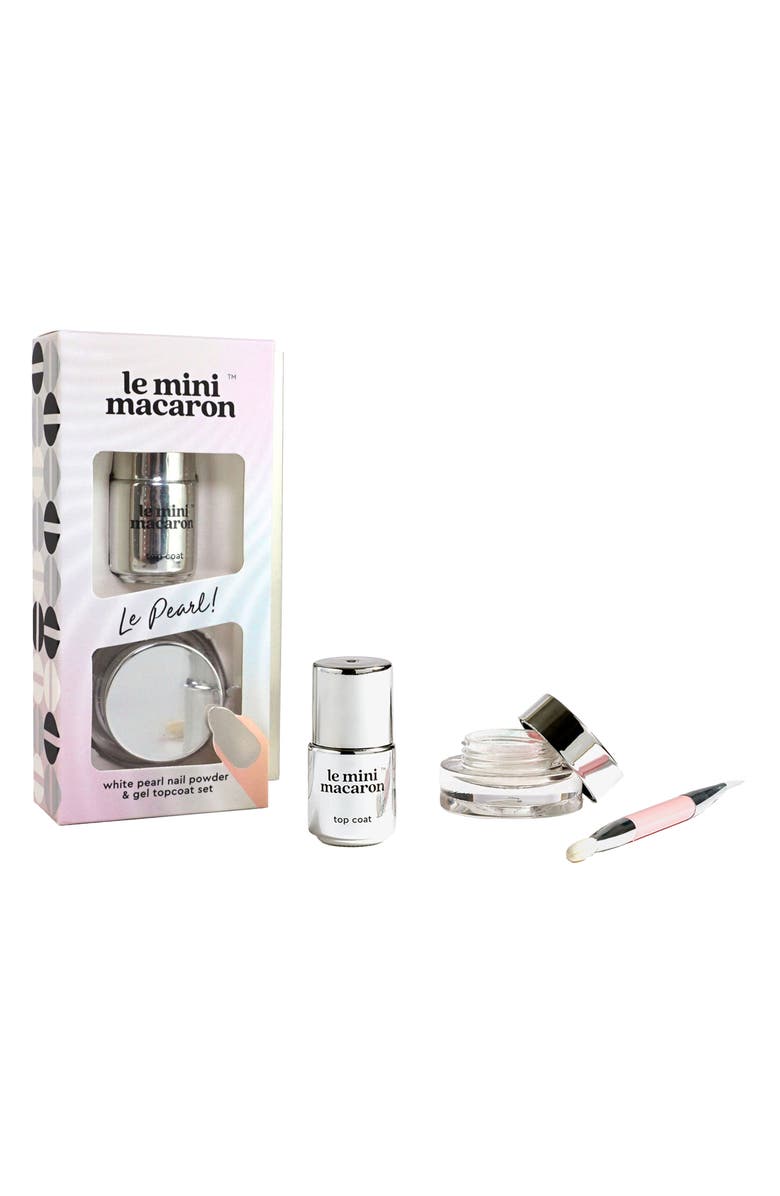 Le Mini Macaron Le Pearl Chrome Powder Set, Main, color, 