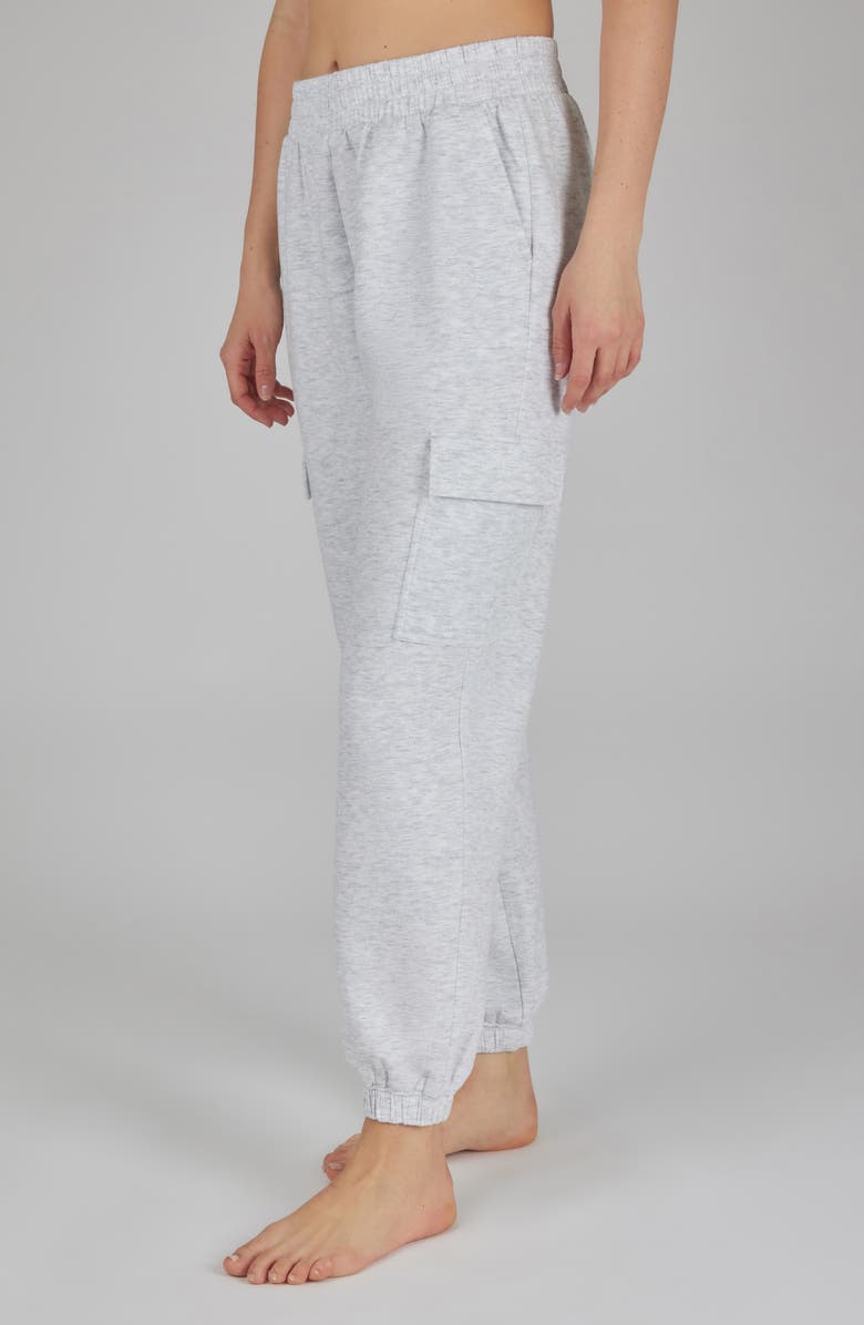 YOGALICIOUS Davenport Scuba Knit Cargo Joggers, Alternate, color, 