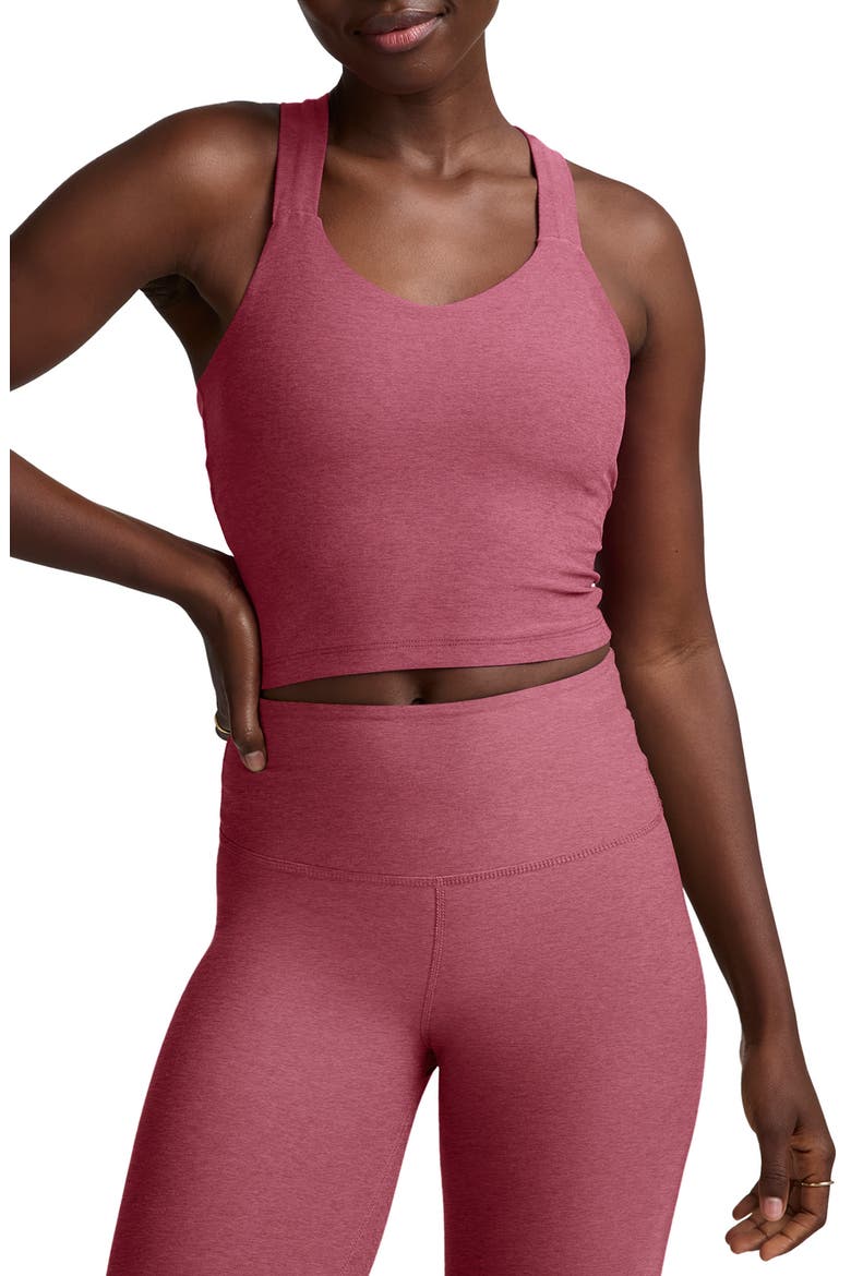 Twist Through Crop Tank, Main, color, SMOOTH MAUVE HEATHER