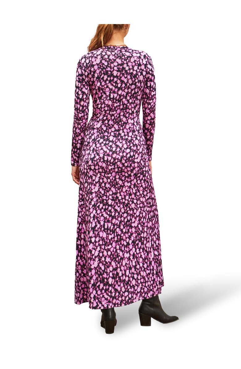 Ro&Zo Brown Leopard Print Waist Detail, Alternate, color, Pink