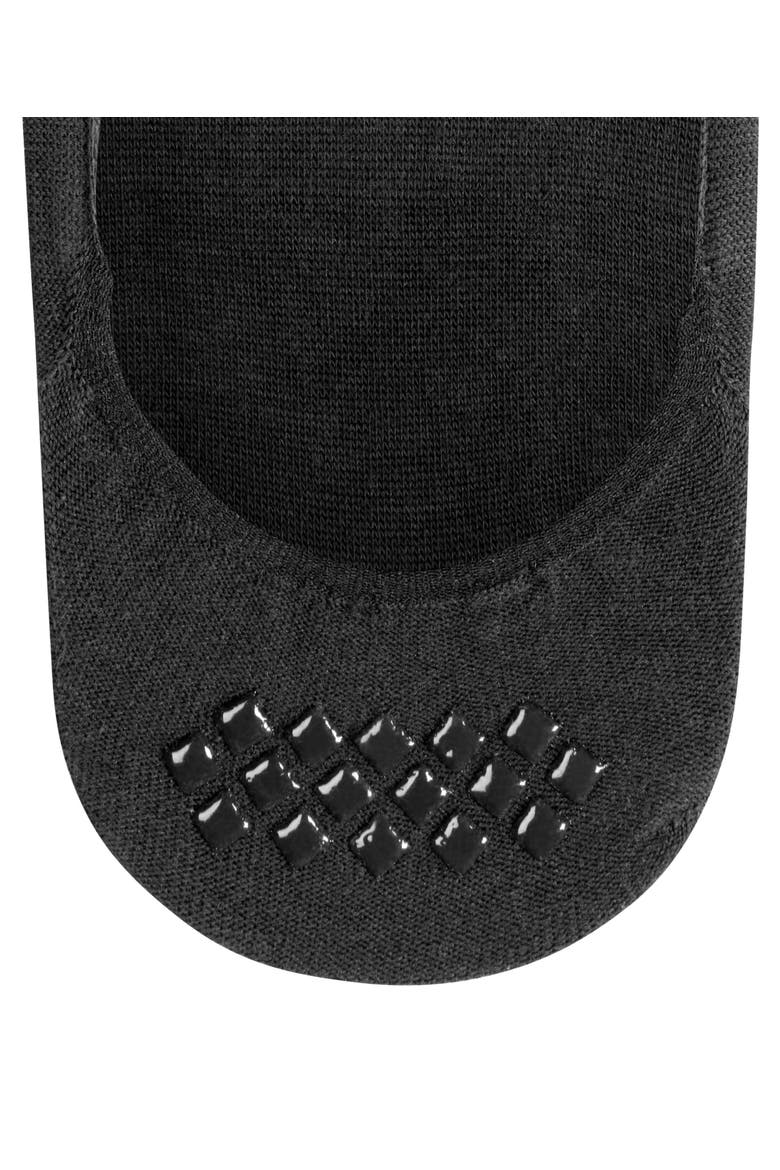 Step Cotton No Show Socks, Alternate, color, Black