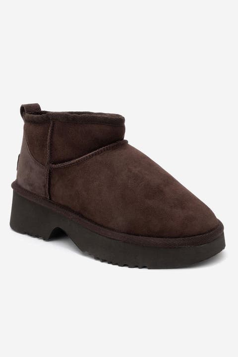 Ary Leather Platform Boot (Women)