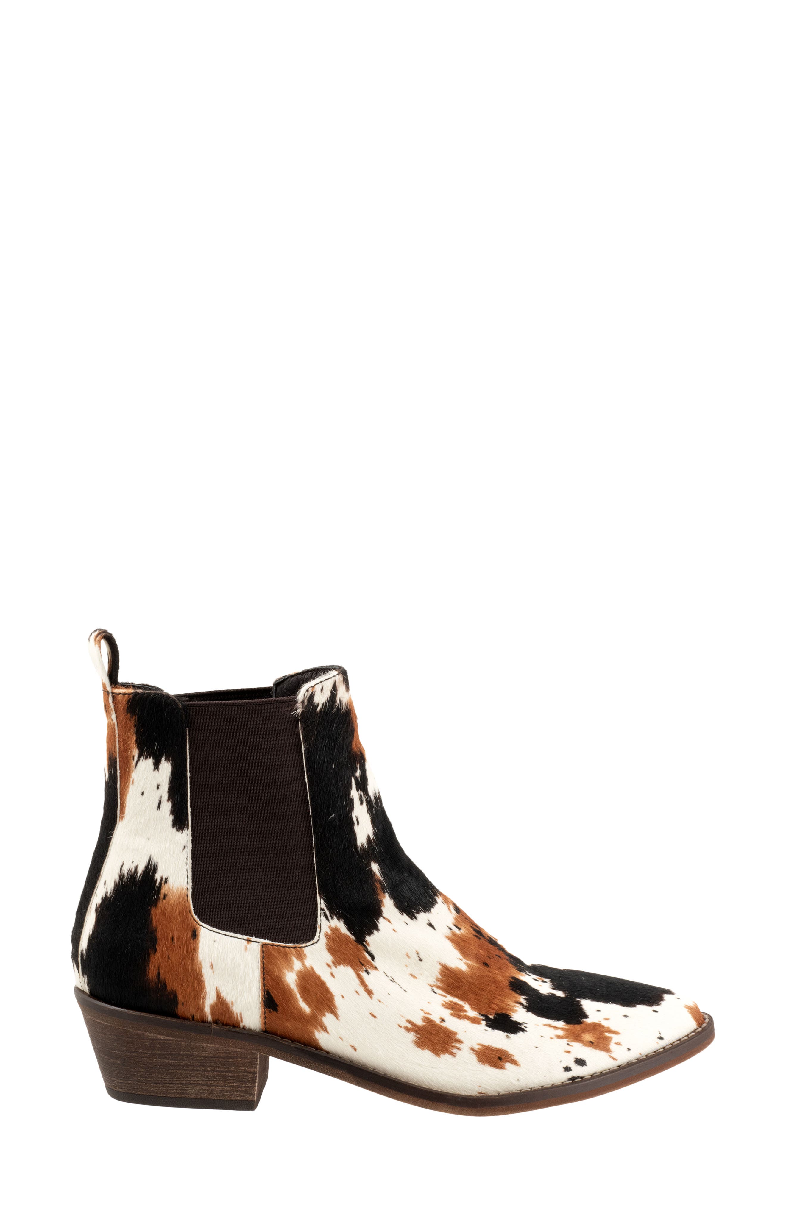 Zenar Chelsea Boot, Alternate, color, WHITE/ BLACK PONY