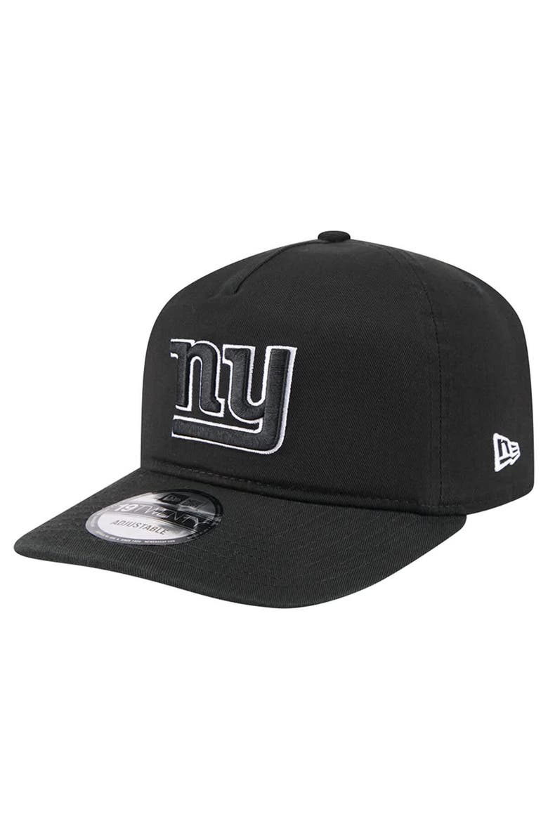 New Era Men's New Era  Black/White New York Giants 19TWENTY Adjustable Hat, Main, color, 