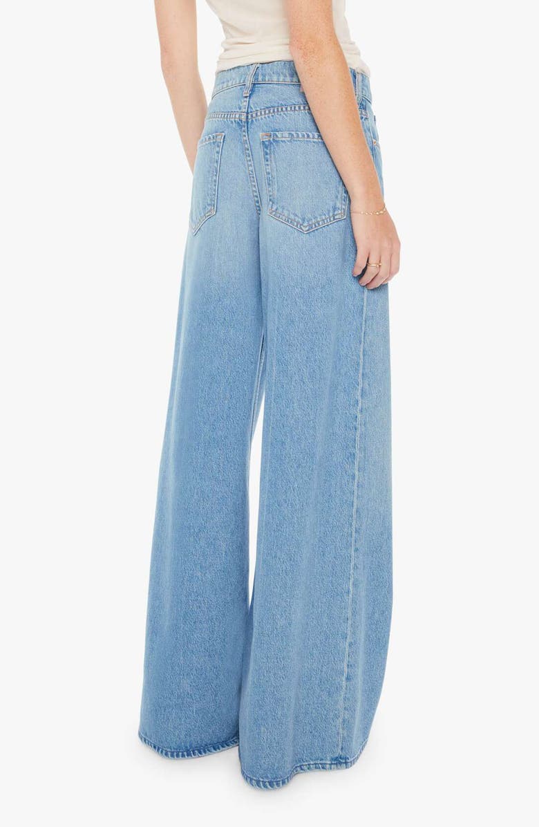 The Slung Sugar Cone Sneak Wide Leg Jeans