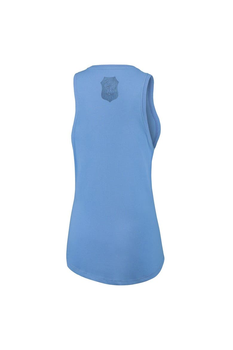 Women's Nike Blue France Women's National Team Futura Tank Top, Alternate, color, Blue