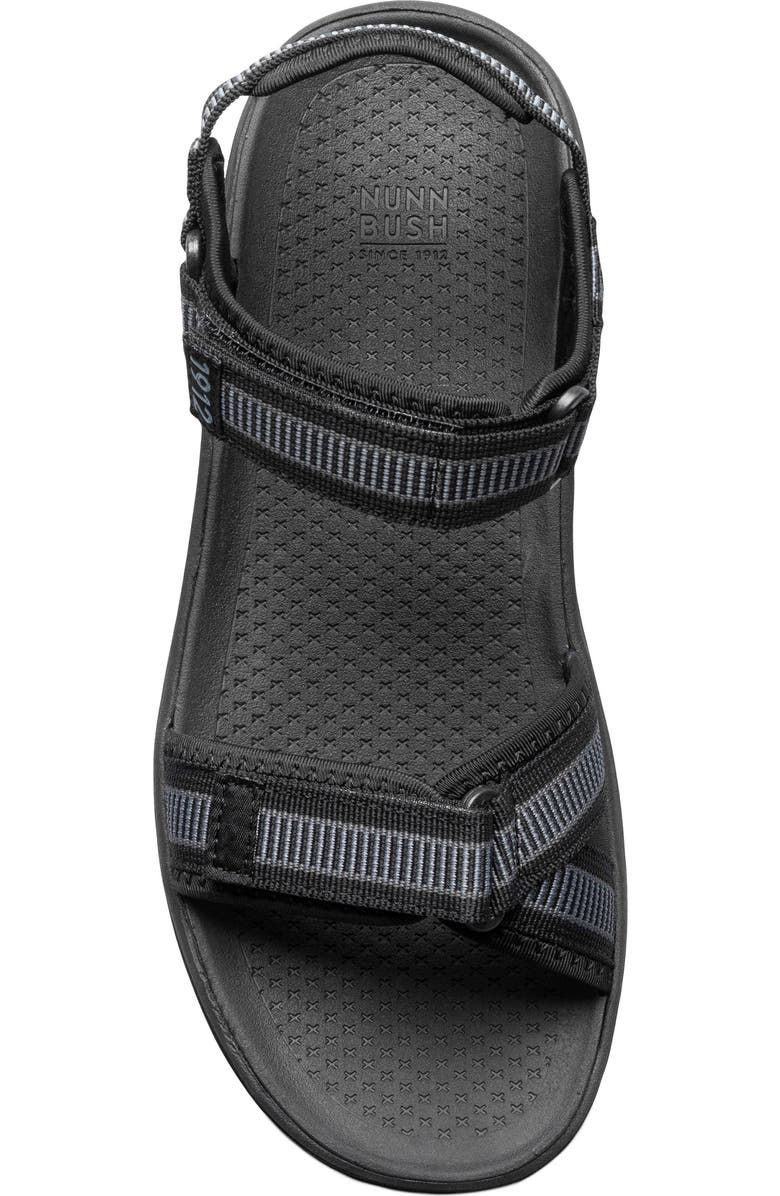 NUNN BUSH Huck Sport Sandal - Wide Width Available, Alternate, color, Black Multi