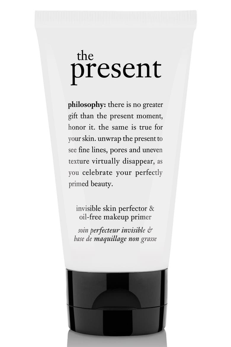 'the present' skin perfector & oil-free makeup primer, Main, color, NO COLOR