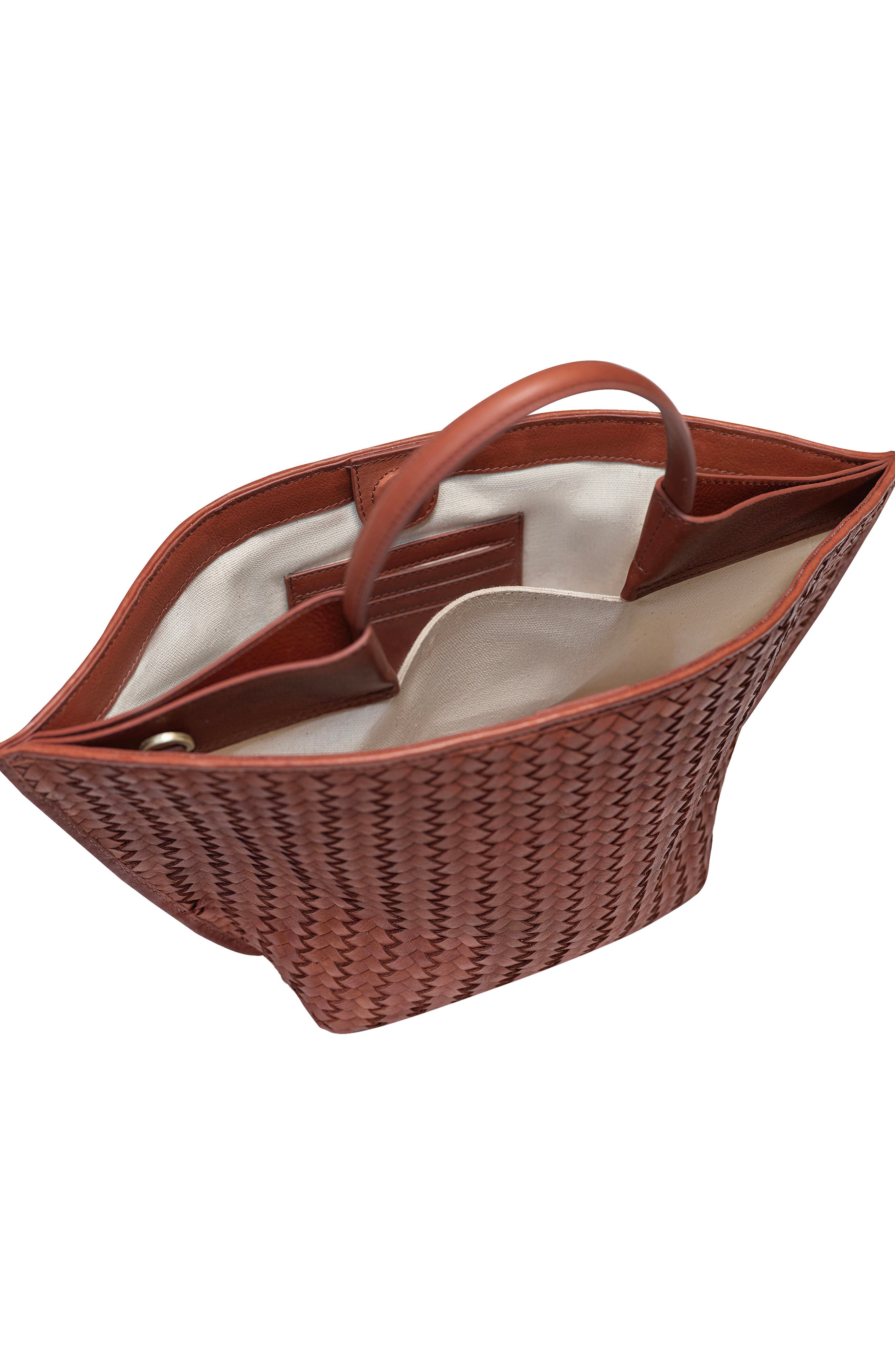 Ecotorie Austin Large Crossbody Tote, Alternate, color, Brandy