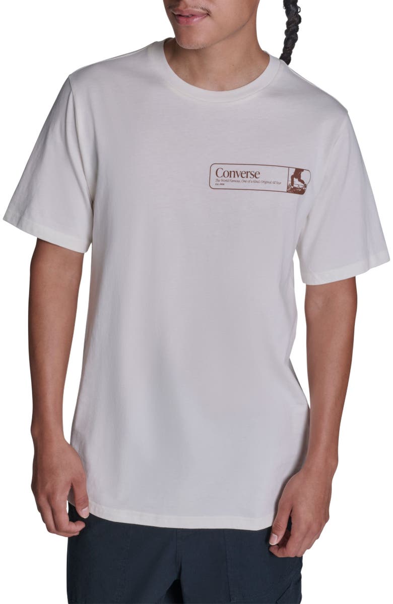 Converse Retro Walk Tee, Main, color, Converse Egret