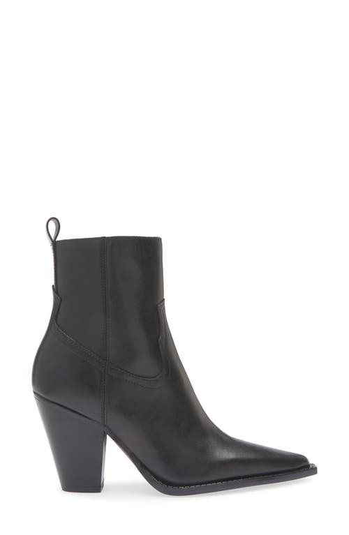 Mango Pointed Toe Bootie In Animal Print