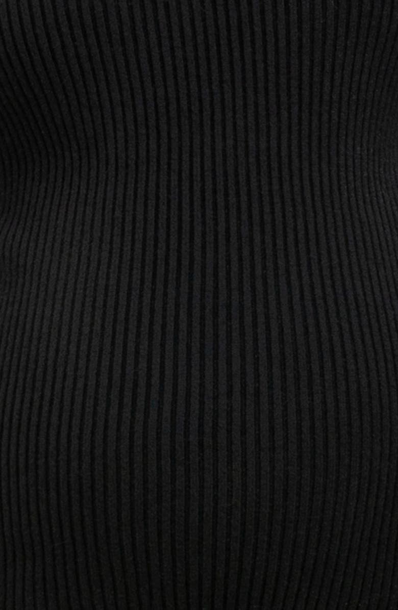 PIETRO BRUNELLI MATERNITY Aurora Turtleneck Rib Maternity Sweater, Alternate, color, Black