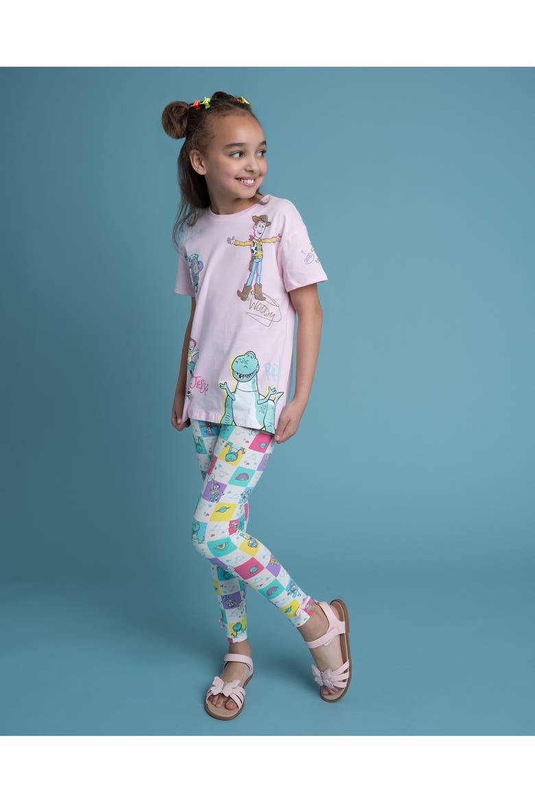 Toy Story 2-Piece T-Shirt and Leggings Set, Alternate, color, Pink Toy Story