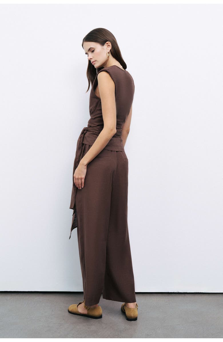 Nocturne Pleated Pants, Alternate, color,