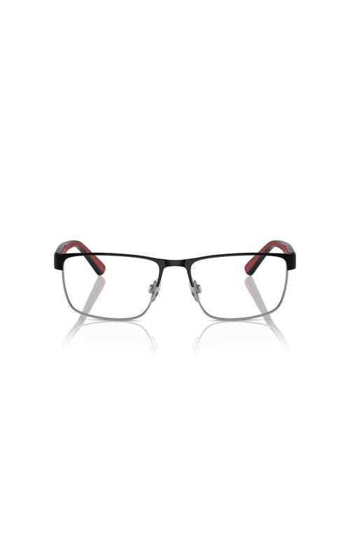 Polo Ralph Lauren 56mm Rectangle Optical Glasses In Multi