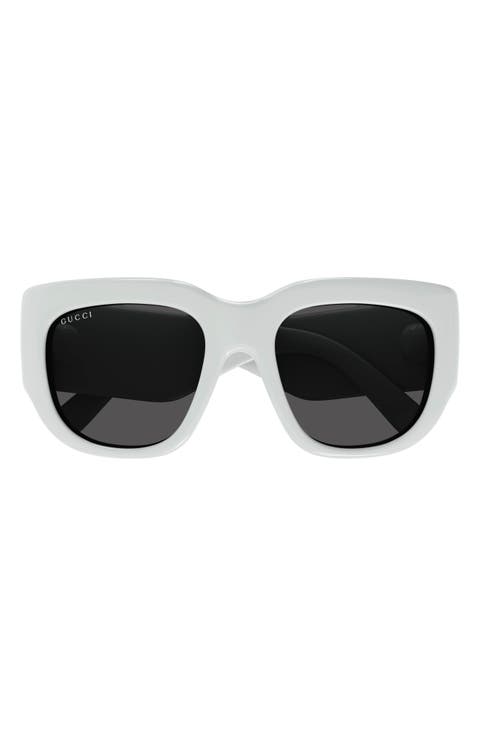53mm Square Sunglasses