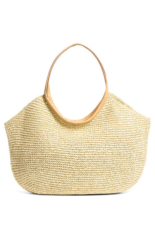 Stoney Clover Lane Scoop Woven Tote in Natural at Nordstrom
