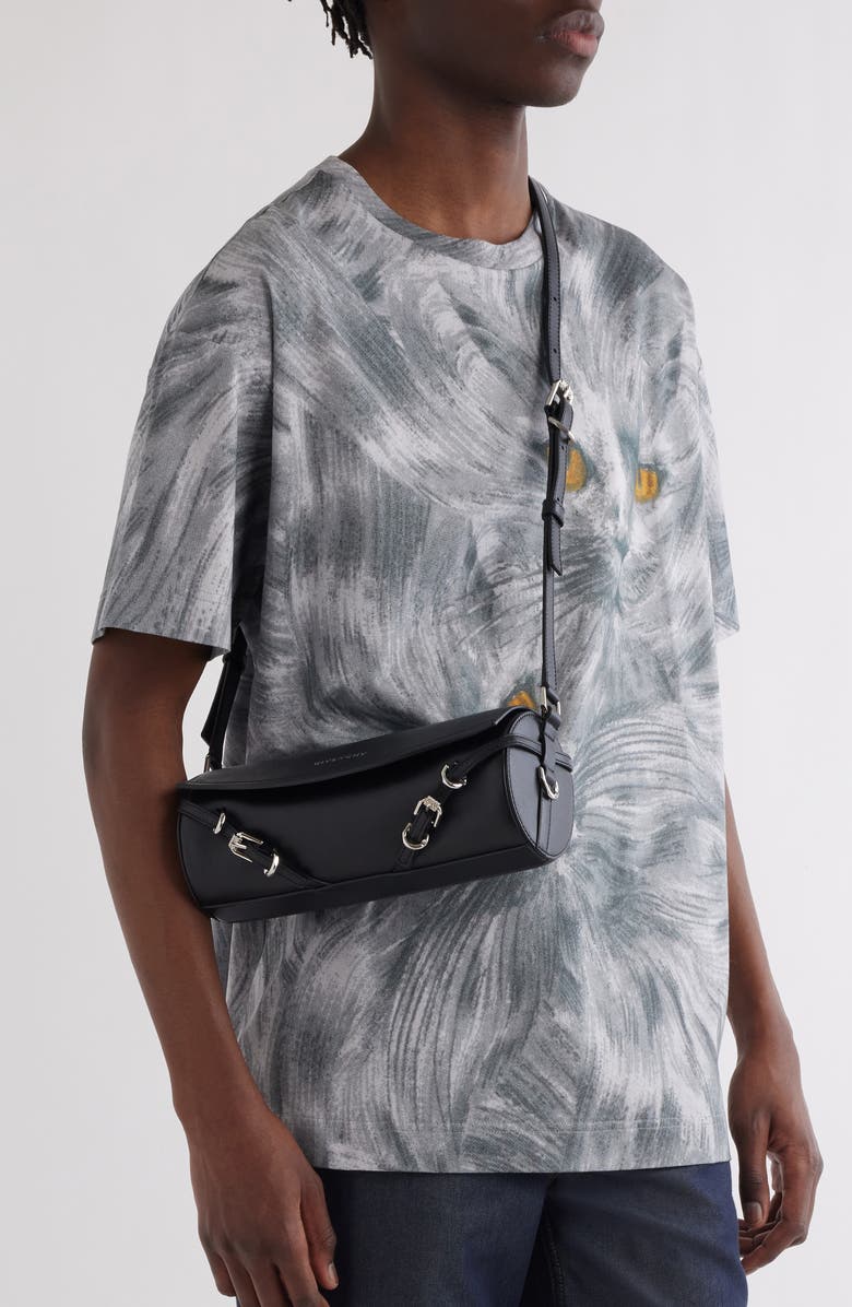 Givenchy Voyou Roller Leather Crossbody Bag, Alternate, color,