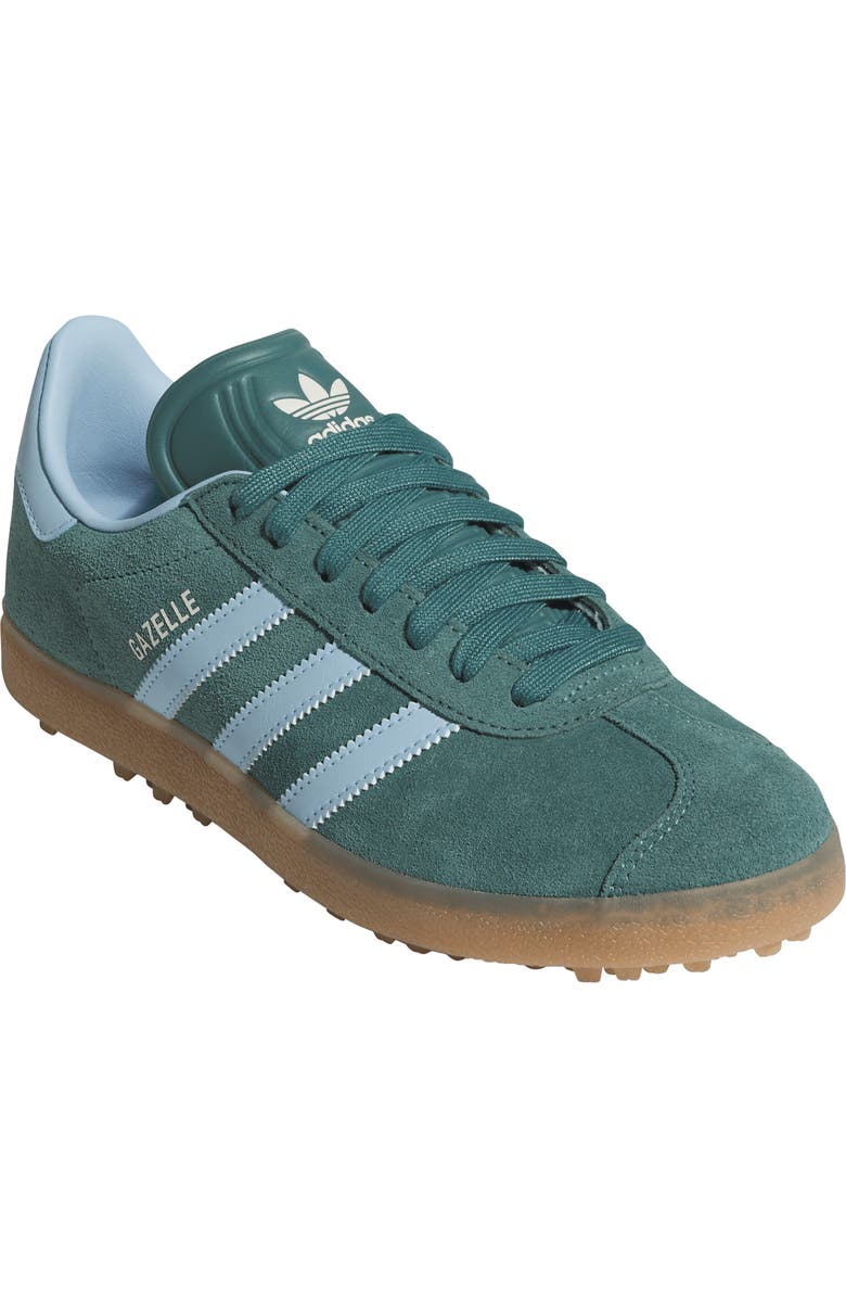 adidas Gazelle Golf Sneaker, Main, color, Pretea/ Clesky/ Gum4