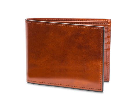 Old Leather Italia Continental Id Wallet - Rfid