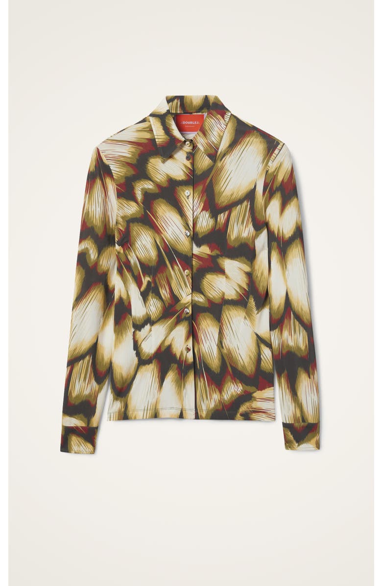 La DoubleJ Fitted Shirt, Alternate, color, Monarch Black