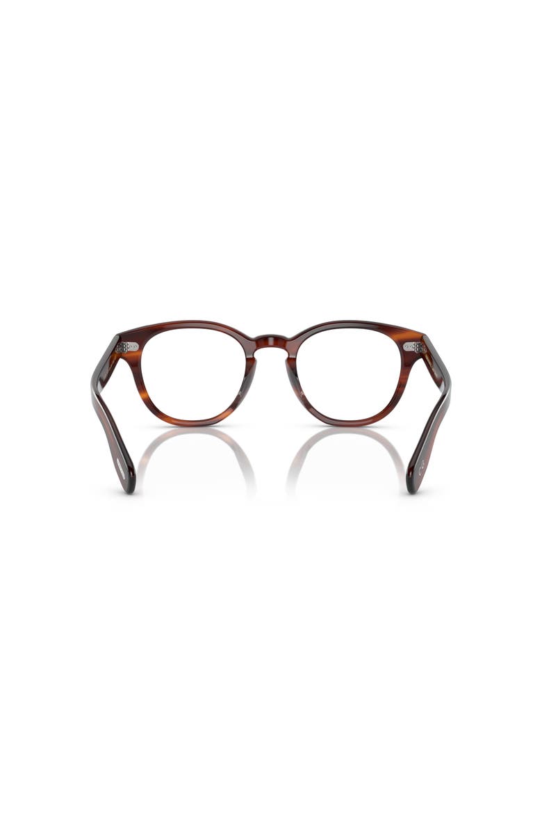 Oliver Peoples 48mm Round optical glasses, Alternate, color, Tortoise