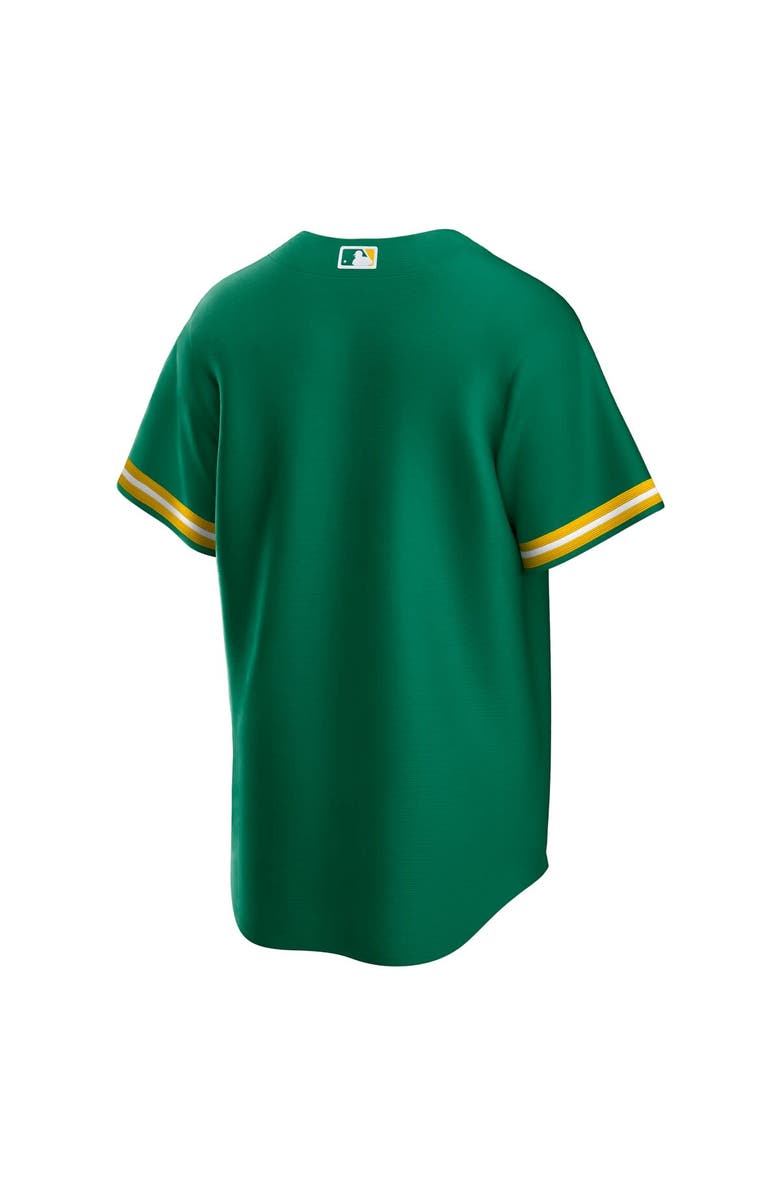 Nike Men's Nike Green Oakland Athletics Alternate Replica Team Jersey, Alternate, color,