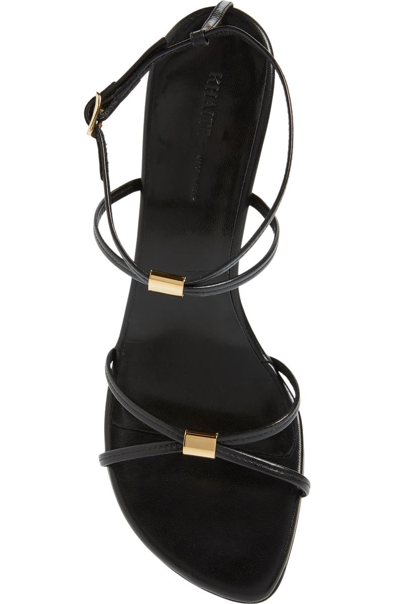 Khaite The Seneca Wedge Sandal, Alternate, color,