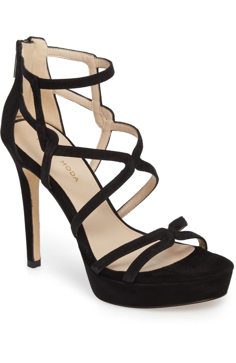 Pelle Moda Olympic Platform Sandal, Main, color,