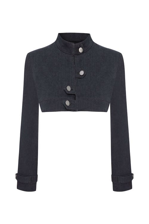 Jendue Us Dark Dreams Denim Jacket In Blue
