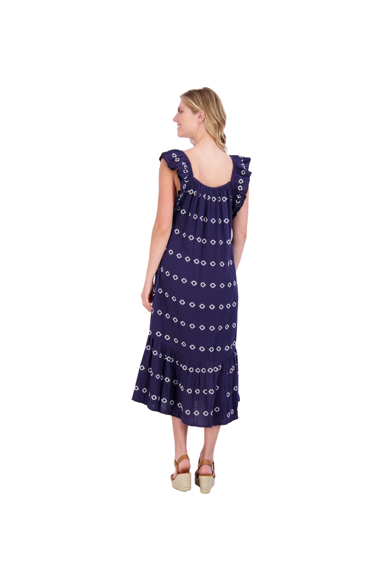 Mer St. Barth Eva Ruffle Sundress, Alternate, color,