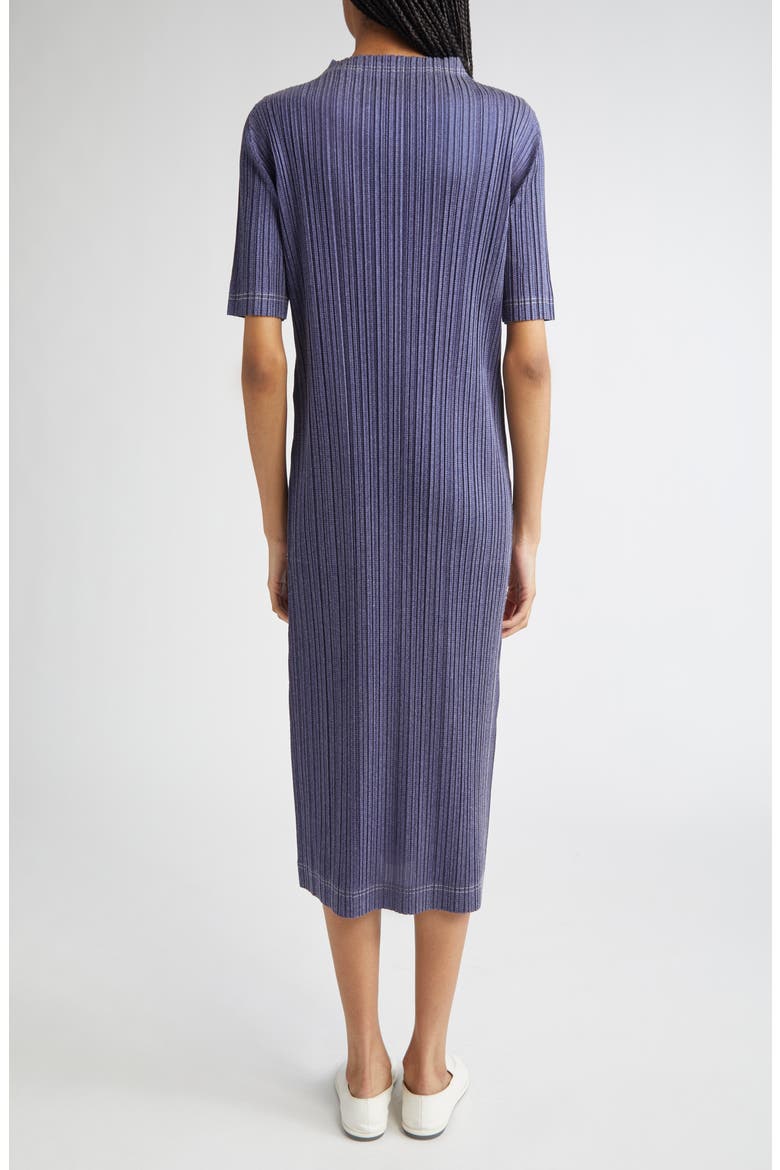 Trompe l'Oeil Pleated Midi Dress (Women) | Nordstrom