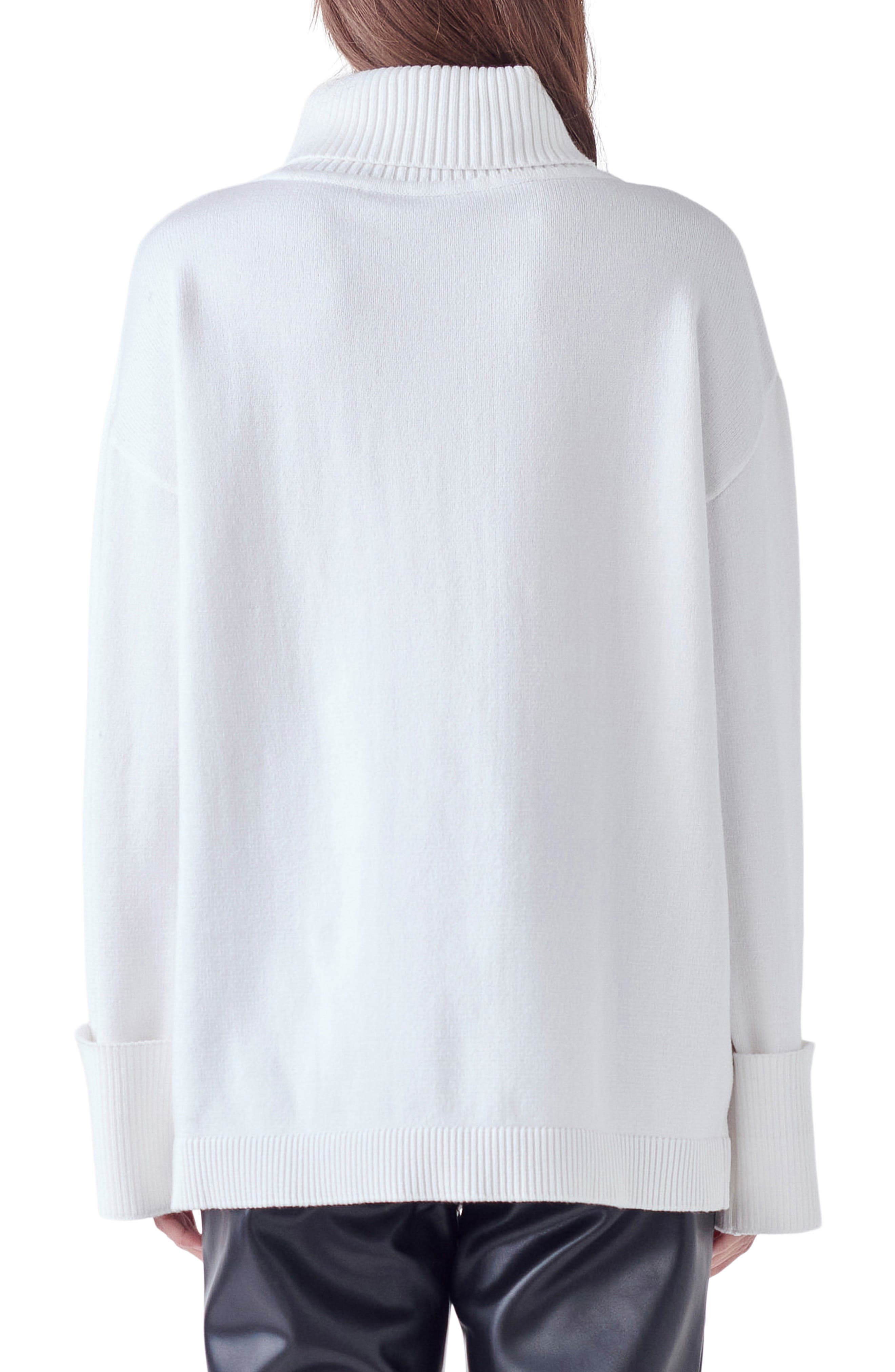 Oversize Turtleneck Sweater - image 2