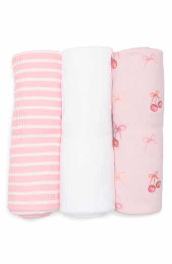 Toby 3-Pack Assorted Cherry Bow Blankets