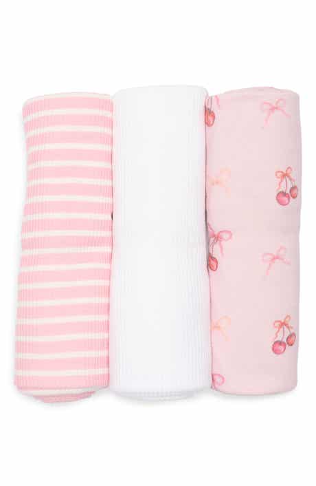 Toby 3-Pack Assorted Cherry Bow Blankets