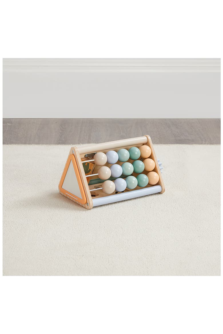 Tiny Triangle Wooden Activity Board, Alternate, color, NATURAL WOOD