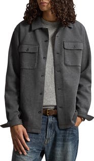 Polo Ralph Lauren Big & Tall Double-Knit Teton Shacket