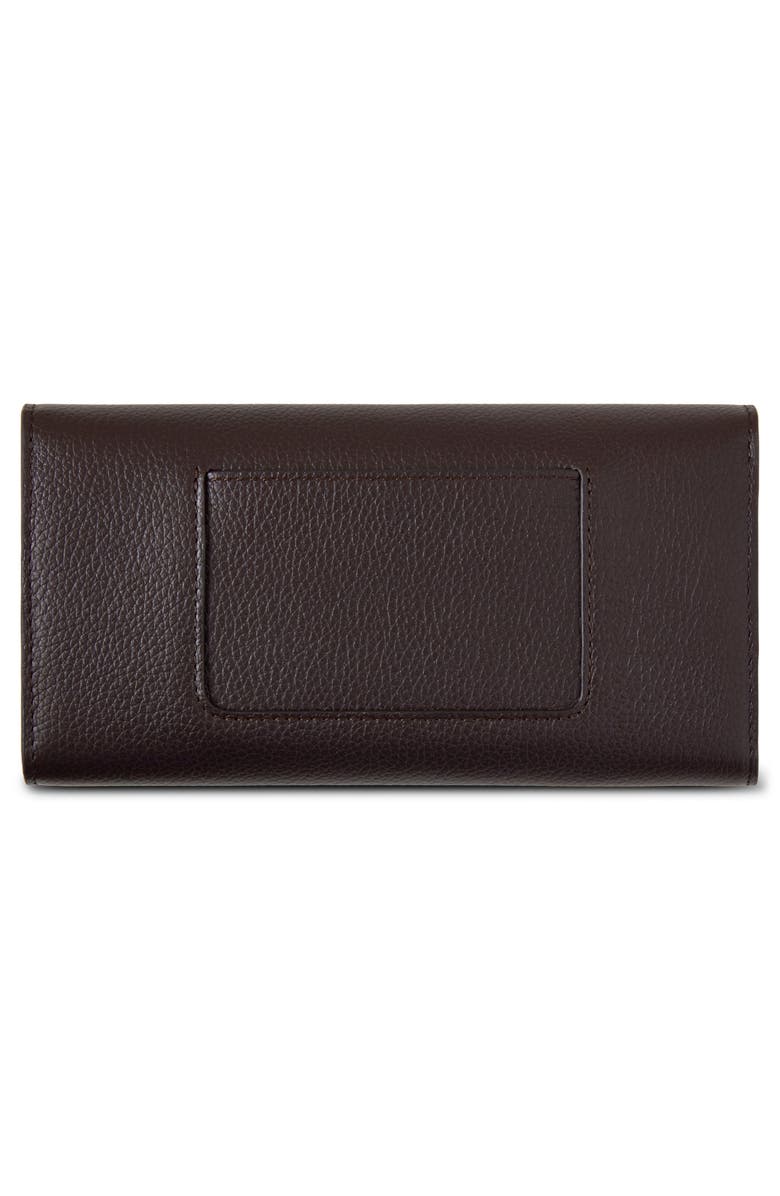 Mulberry Darley Leather Wallet, Alternate, color, Ebony