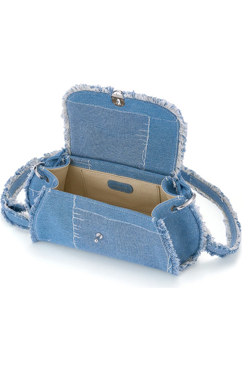 NOIRGAZE Scallop in Denim Bag, Alternate, color, Denim