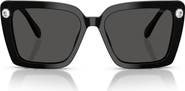 Swarovski 55mm Square Sunglasses