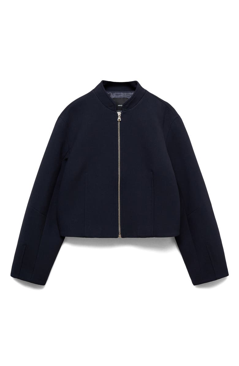 MANGO Bomber Jacket, Alternate, color,